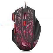 HXSJ H300 USB Wired Gaming Mouse Ergonomic Mice with Breathing Light 5500DPI 7 Buttons for PC Laptop