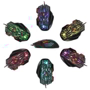 HXSJ H300 USB Wired Gaming Mouse Ergonomic Mice with Breathing Light 5500DPI 7 Buttons for PC Laptop