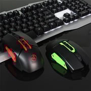 Hxsj X80 2.4g Wireless Rechargeable Mouse 4800dpi 7 Buttons Optical Mouse For Pc Laptop Computer