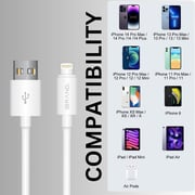 iBrand Lightning Cable 1m White