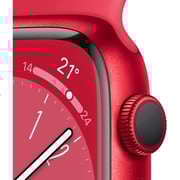 Apple Watch Series 8 GPS 45mm (PRODUCT)RED Aluminum Case with (PRODUCT)RED Sport Band - Regular – Middle East Version