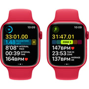 Apple Watch Series 8 GPS 45mm (PRODUCT)RED Aluminum Case with (PRODUCT)RED Sport Band - Regular – Middle East Version