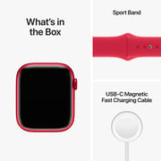 Apple Watch Series 8 GPS 45mm (PRODUCT)RED Aluminum Case with (PRODUCT)RED Sport Band - Regular – Middle East Version