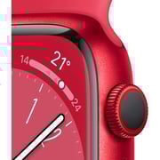 Apple Watch Series 8 GPS + Cellular 41mm (PRODUCT)RED Aluminum Case with (PRODUCT)RED Sport Band - Regular – Middle East Version