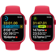 Apple Watch Series 8 GPS + Cellular 41mm (PRODUCT)RED Aluminum Case with (PRODUCT)RED Sport Band - Regular – Middle East Version