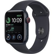 Apple Watch SE GPS + Cellular 44mm Midnight Aluminum Case Only - Display Unit