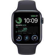 Apple Watch SE GPS + Cellular 44mm Midnight Aluminum Case Only - Display Unit