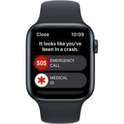 Apple Watch SE GPS + Cellular 44mm Midnight Aluminum Case Only - Display Unit