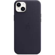 Apple iPhone 14 Plus Leather Case Ink with MagSafe