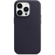 Apple iPhone 14 Pro Leather Case Ink with MagSafe