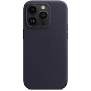 Apple iPhone 14 Pro Leather Case Ink with MagSafe