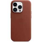 Apple iPhone 14 Pro Leather Case Umber with MagSafe