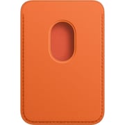 Apple iPhone Leather Wallet Orange with MagSafe