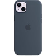 Apple iPhone 14 Plus Silicone Case Storm Blue with MagSafe
