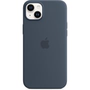Apple iPhone 14 Plus Silicone Case Storm Blue with MagSafe