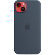 Apple iPhone 14 Plus Silicone Case Storm Blue with MagSafe