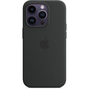 Apple iPhone 14 Pro Silicone Case Midnight with MagSafe
