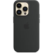Apple iPhone 14 Pro Silicone Case Midnight with MagSafe