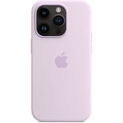Apple iPhone 14 Pro Silicone Case Lilac with MagSafe