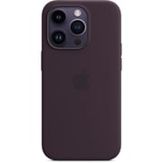 Apple iPhone 14 Pro Silicone Case Elderberry with MagSafe