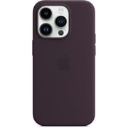 Apple iPhone 14 Pro Silicone Case Elderberry with MagSafe