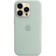 Apple iPhone 14 Pro Silicone Case Succulent with MagSafe
