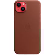 Apple iPhone 14 Plus Leather Case Umber with MagSafe