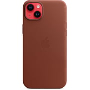 Apple iPhone 14 Plus Leather Case Umber with MagSafe