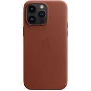 Apple iPhone 14 Pro Max Leather Case Umber with MagSafe