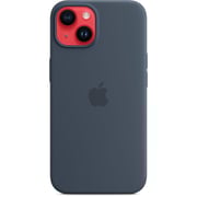 Apple iPhone 14 Silicone Case Storm Blue with MagSafe