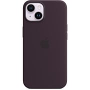 Apple iPhone 14 Silicone Case Elderberry with MagSafe