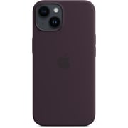 Apple iPhone 14 Silicone Case Elderberry with MagSafe