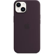 Apple iPhone 14 Silicone Case Elderberry with MagSafe
