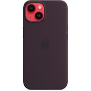 Apple iPhone 14 Silicone Case Elderberry with MagSafe