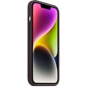 Apple iPhone 14 Silicone Case Elderberry with MagSafe