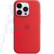 Apple iPhone 14 Pro Silicone Case (PRODUCT)RED with MagSafe