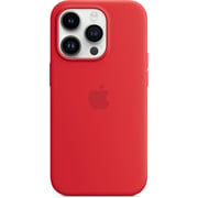 Apple iPhone 14 Pro Silicone Case (PRODUCT)RED with MagSafe
