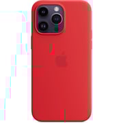 Apple iPhone 14 Pro Max Silicone Case (PRODUCT)RED with MagSafe