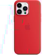 Apple iPhone 14 Pro Max Silicone Case (PRODUCT)RED with MagSafe