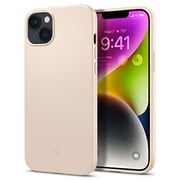 Spigen Thin Fit designed for iPhone 14 case cover - Sand Beige
