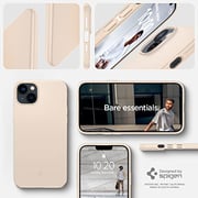 Spigen Thin Fit designed for iPhone 14 case cover - Sand Beige
