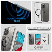 Spigen Ultra Hybrid Mag designed for iPhone 14 Pro Max case cover compatible with MagSafe - Carbon Fiber