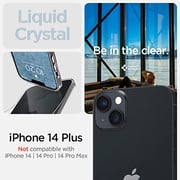 Spigen Liquid Crystal designed for iPhone 14 Plus case cover - Crystal Clear