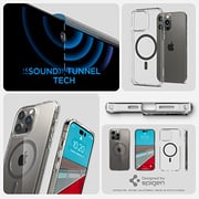 Spigen Ultra Hybrid Mag designed for iPhone 14 Pro Max case cover compatible with MagSafe - Graphite