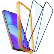Spigen GLAStR Align Master designed for iPhone 14 Pro MAX Screen Protector (2022) Premium Tempered Glass - Full Cover [2 PACK]