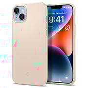 Spigen Thin Fit designed for iPhone 14 Plus case cover - Sand Beige