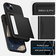 Spigen Slim Armor CS designed for iPhone 14 case cover (2022) - Black