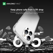 Amazing Thing MINIMAL Drop Proof designed for iPhone 14 Pro MAX case cover - Clear