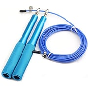 ULTIMAX Jump Rope Adjustable for Fitness Workout Exercise Jump ropes CrossFit Heavy Steel wire speed jump rope for Boxing MMA training equipment Gym Exerciser skipping rope-Blue
