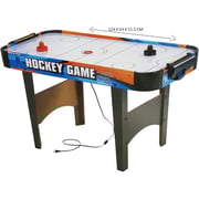 ULTIMAX Air Hockey Table Indoor Table Sport Bank Shot Competition Ice Hockey Game Table With Powerful Fan And Cool Graphic Design Air Hockey Game Table